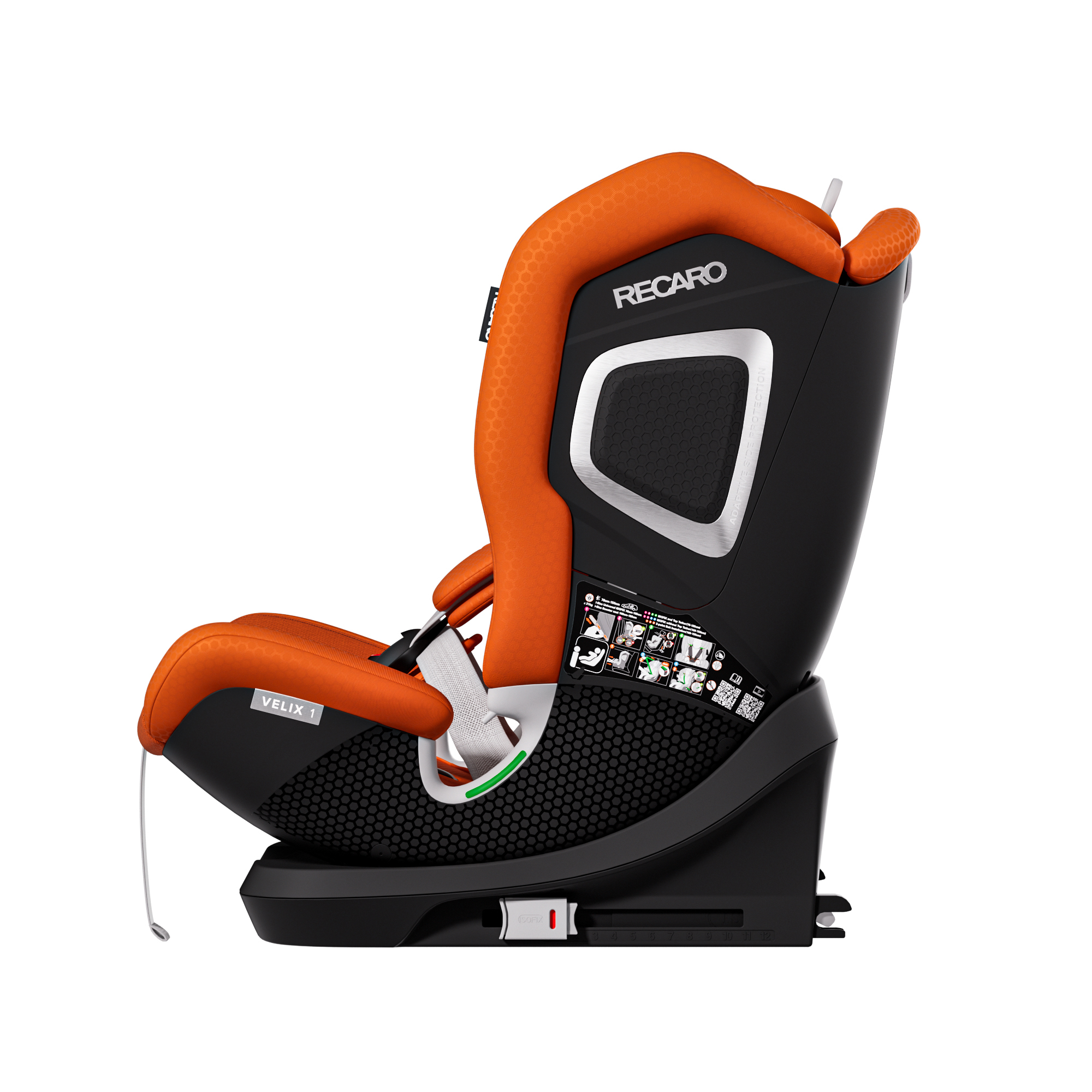 Автокресло RECARO VELIX 1 Vibrant Orange