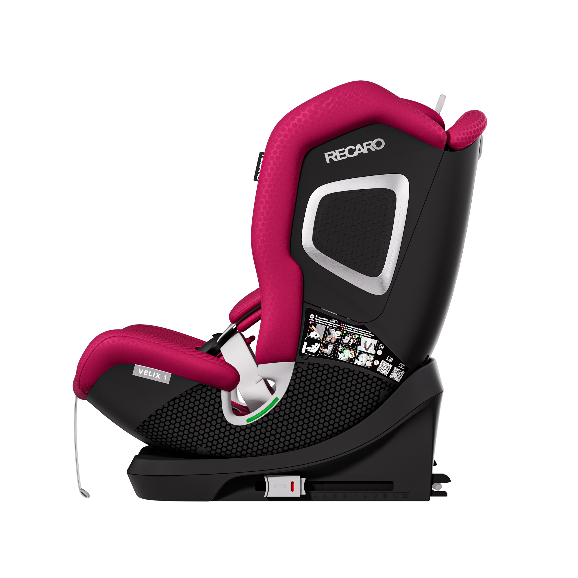 Автокресло RECARO VELIX 1 Wow Pink Автокресло RECARO VELIX 1 Wow Pink