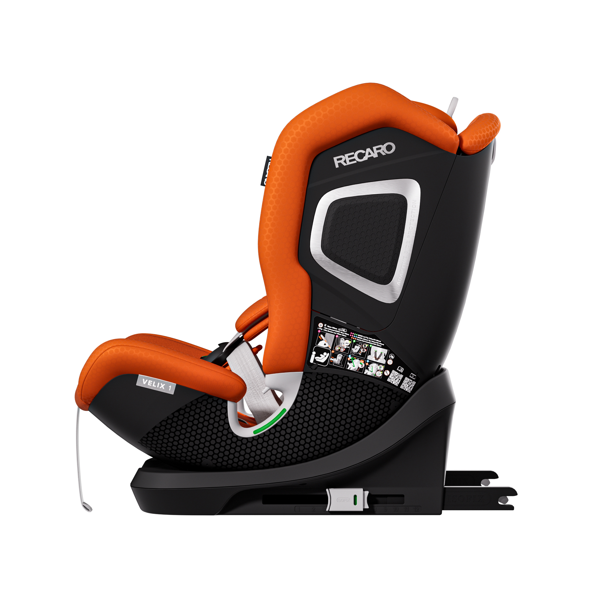 Автокресло RECARO VELIX 1 Vibrant Orange