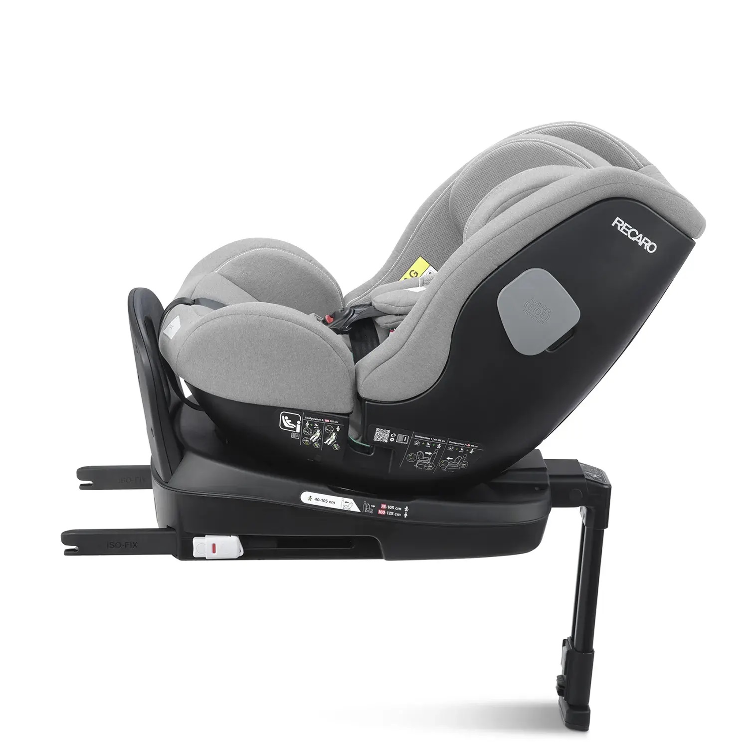 Автокресло RECARO Salia 125 KID Carbon Grey с 3 месяцев до 7 лет Автокресло RECARO Salia 125 KID Carbon Grey с 3 месяцев до 7 лет