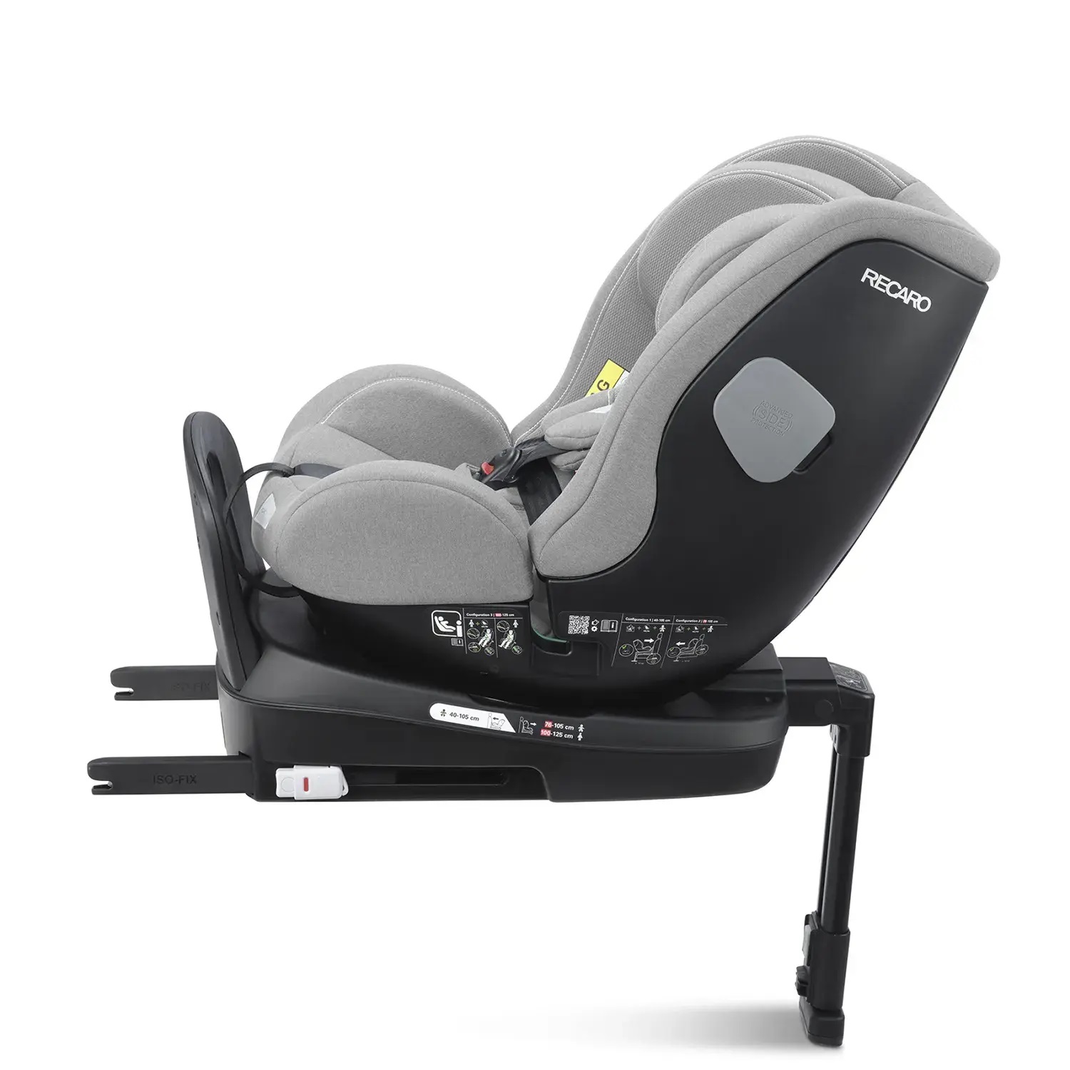 Автокресло RECARO Salia 125 KID Carbon Grey с 3 месяцев до 7 лет Автокресло RECARO Salia 125 KID Carbon Grey с 3 месяцев до 7 лет