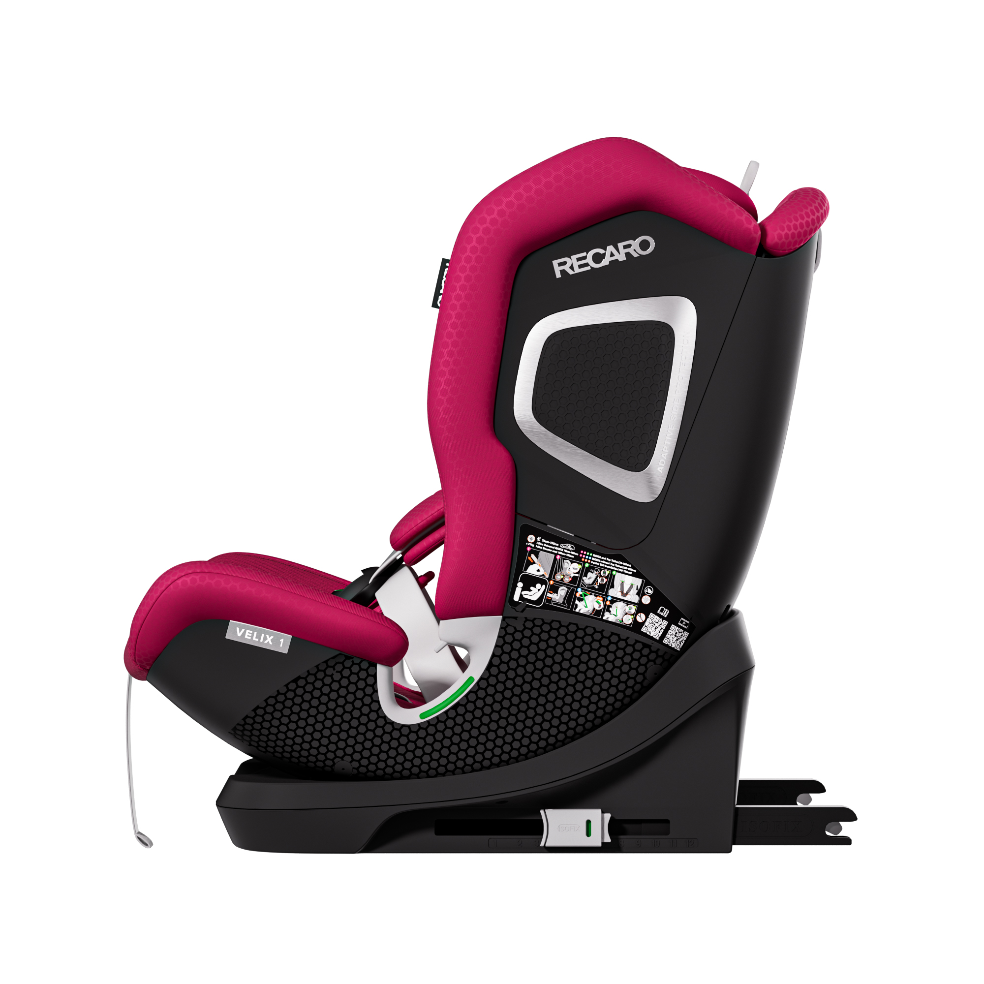 Автокресло RECARO VELIX 1 Wow Pink Автокресло RECARO VELIX 1 Wow Pink
