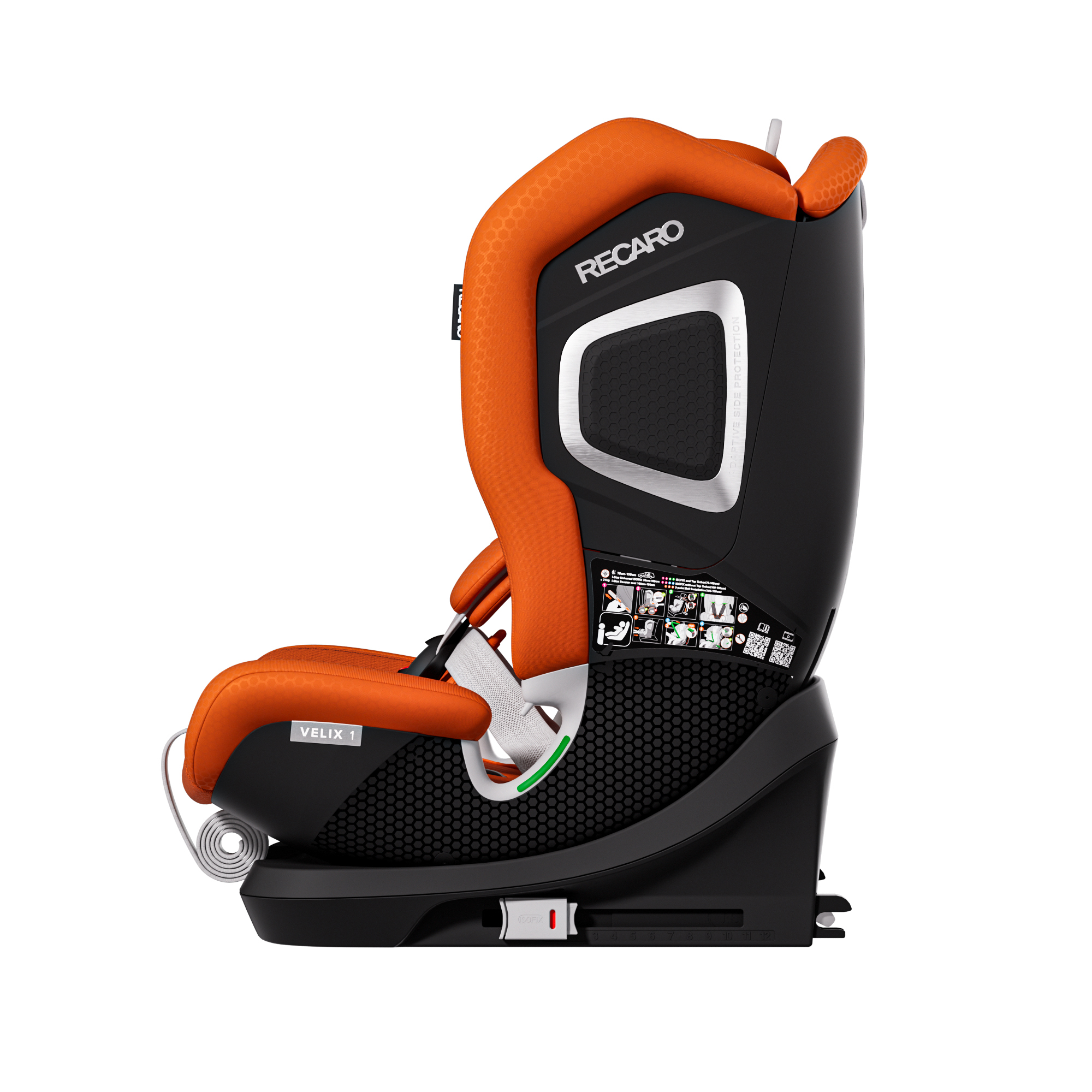 Автокресло RECARO VELIX 1 Vibrant Orange