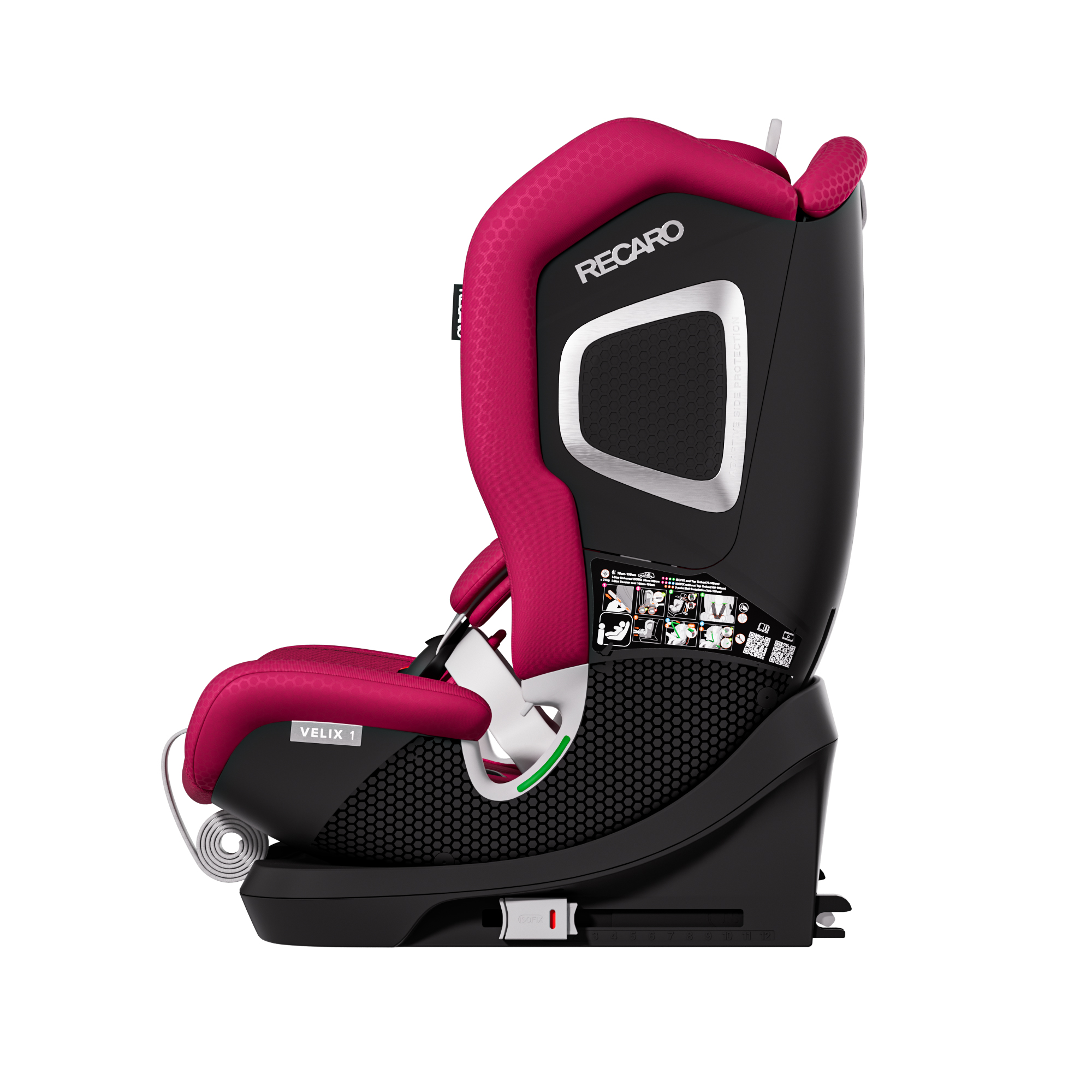 Автокресло RECARO VELIX 1 Wow Pink Автокресло RECARO VELIX 1 Wow Pink